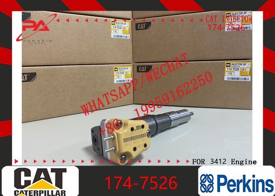 Truck Engine Parts Common Rail Disesl Fuel Injector 174-7526 20R-0758 1747526 20R0758 for 3412E