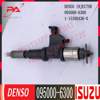 095000-6300 095000-6301 Common Rail Diesel Injector ZX870-3 ISUZU 6WG1 1-15300436-2 1-15300436-0