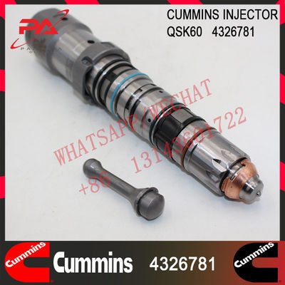 4326781 Cummins K60 QSK60 Diesel Engine Fuel Injector 4002145 4087894 4088428