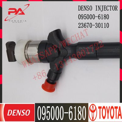 095000-6180 DENSO Diesel Common Rail Fuel Injector 095000-6180 095000-5920 For TOYOTA 1KD-FTV 23670-30110