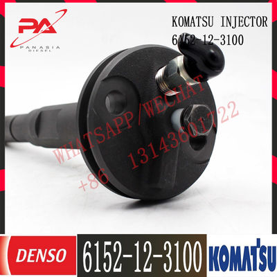 6152-12-3100 Komatsu Fuel Injectors PC400-6 WA470-3/WA450-3 Excavator SA6D125E-2