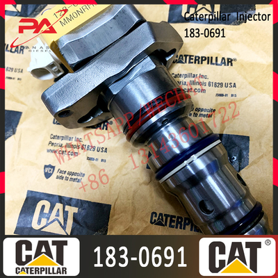 C-A-Terpiller Common Rail Fuel Injector 183-0691 1830691 128-6601 177-4754 Excavator For 3126 Engine