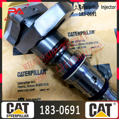 C-A-Terpiller Common Rail Fuel Injector 183-0691 1830691 128-6601 177-4754 Excavator For 3126 Engine