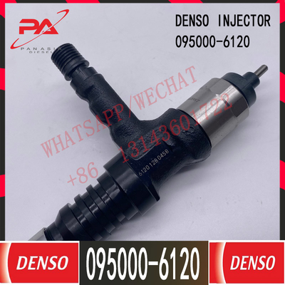 DENSO Common Rail Fuel Injector 095000-6120 For Komatsu PC600 Excavator 6261-11-3100