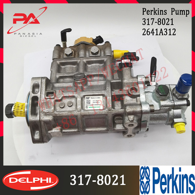 Delphi Perkins Diesel Engine Common Rail Fuel Pump 317-8021 2641A312 3178021 32F61-10301 For C-A-T  C6.6