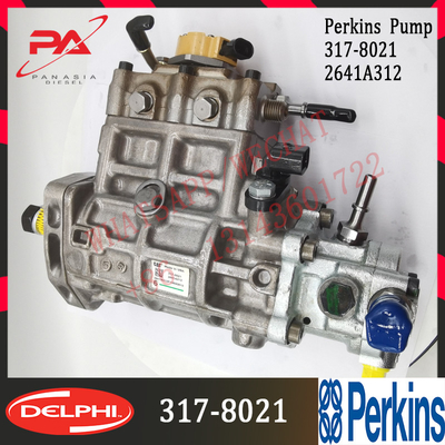 Delphi Perkins Diesel Engine Common Rail Fuel Pump 317-8021 2641A312 3178021 32F61-10301 For C-A-T  C6.6