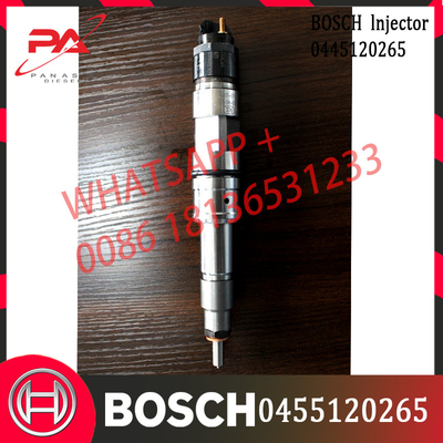 diesel fuel injector nozzle 0445120265  common rail injector 0445120265 for WEICHAI WP12 JAC J4 JAC SEI 3