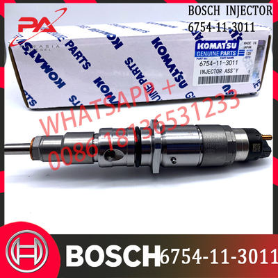 High Quality Diesel Fuel Injector  6754113011 0445120059 For PC200-8 PC220-8 Excavator 6D107 Engine