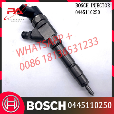 Genuine Fuel Common Rail Injector 0445110250 For Injector Nozzle 155P1493