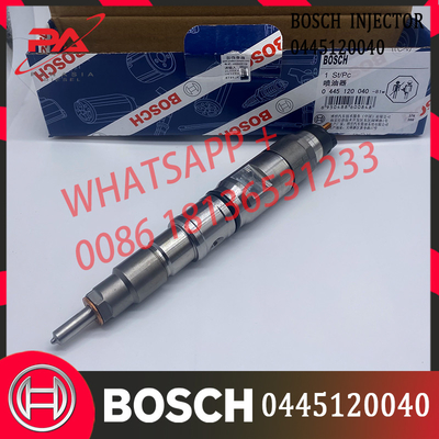 Common Rail BOSCH Fuel Injector 0445120040 For Bosch Doosan