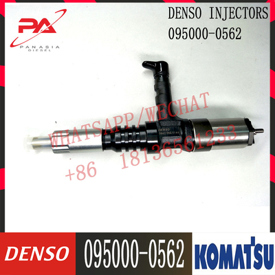 095000-0561 095000-0562 Komatsu Fuel Injectors For 6218-11-3101 6218-11-3102tsu Engine SAA6D125E
