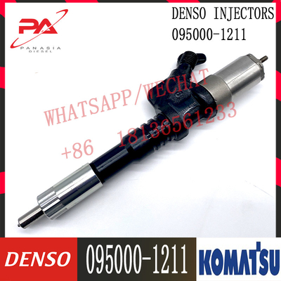 095000-1211 6156-11-3300 Fuel Nozzle Injector For Denso Komatsu Excavator