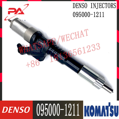 095000-1211 6156-11-3300 Fuel Nozzle Injector For Denso Komatsu Excavator
