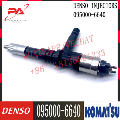 095000-6640 6251-11-3200 6251-11-3201 Komatsu Fuel Injectors For SAA6D125E-5C/5D Engine