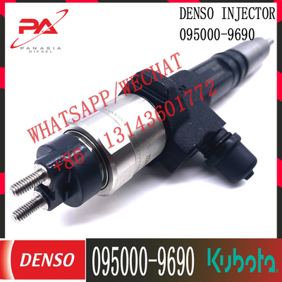 Diesel Fuel Injector Common Rail Injector Assembly 095000-9690 for KUBOTA V3800 1J500-53051