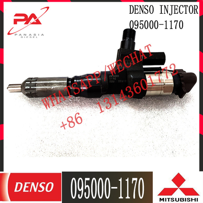 common rail injector GENUINE AND BRAND NEW DIESEL FUEL INJECTOR 095000-1170 FOR FUSO 6M60T ME30033