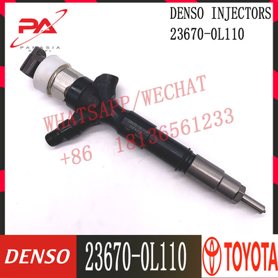 Diesel Common Rail Fuel Injector 23670-0L110 For Denso Toyota 2KD FTV Engine 295050-0810