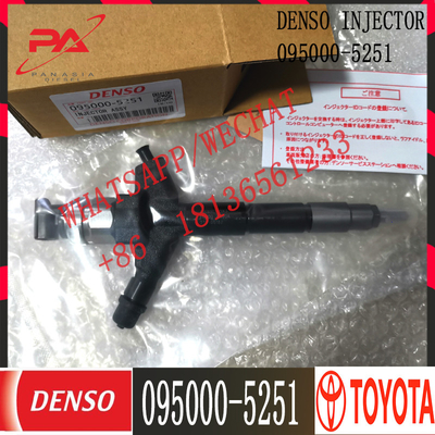 diesel fuel common rail injector 095000-5250 095000-5251 for 1KD-FTV original injector 23670-30070