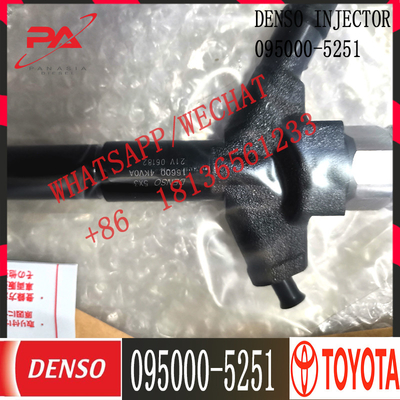 diesel fuel common rail injector 095000-5250 095000-5251 for 1KD-FTV original injector 23670-30070