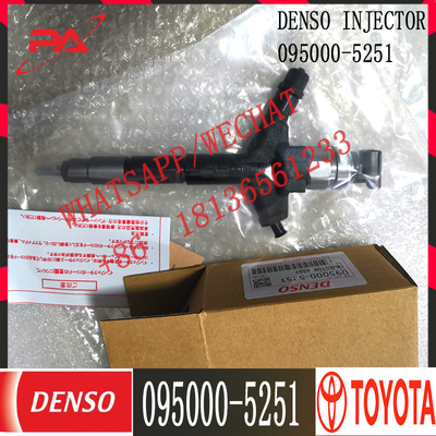 diesel fuel common rail injector 095000-5250 095000-5251 for 1KD-FTV original injector 23670-30070