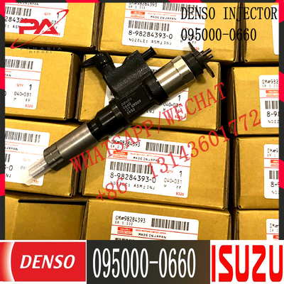 common rail injector 095000-0660 8982843930 8-98284393-0 injector for ISUZU 4HK1 6HK1 engine injector nozzle 095000-0660