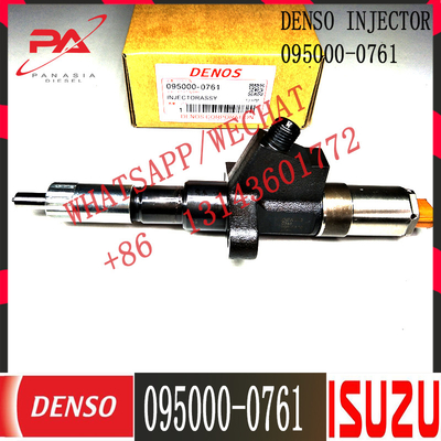 Common rail injector 095000-0760 095000-0761 for ISUZU 6SD1 1153004151 1-15300415-1