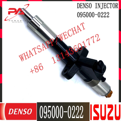 Diesel Engine Common Rail Injector 095000-0222 1-15300347-3 For ISUZU 6SD1