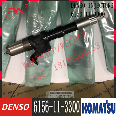 6156-11-3300 KOMATSU Fuel injector  095000-1211 6156-11-3300 SAA6D125 Engine PC400-7 / PC450-7