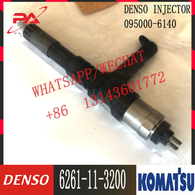 6261-11-3200 Komatsu Diesel PC800-8 D155AX-6 Engine Fuel injector 6261-11-3200 095000-6140