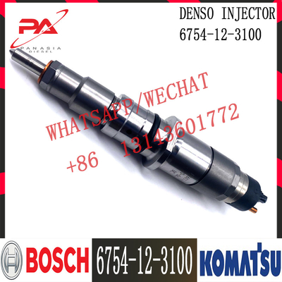 6745-12-3100 Komatsu Diesel PC300-8 PC300LC-8 PC350LC-8 D65EX-15E0 Engine Fuel injector 6745-12-3100 0445120236