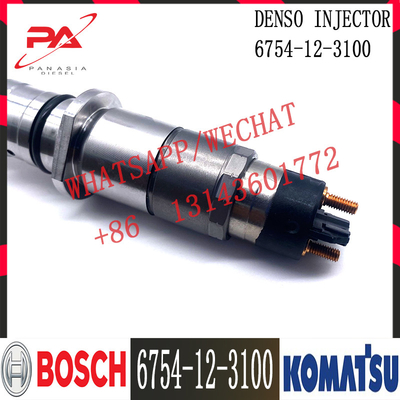 6745-12-3100 Komatsu Diesel PC300-8 PC300LC-8 PC350LC-8 D65EX-15E0 Engine Fuel injector 6745-12-3100 0445120236