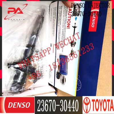 23670-30440 23670-39435 TOYOTA Diesel Fuel Injectors 295900-0200 295900-0250 For Toyota Hiace