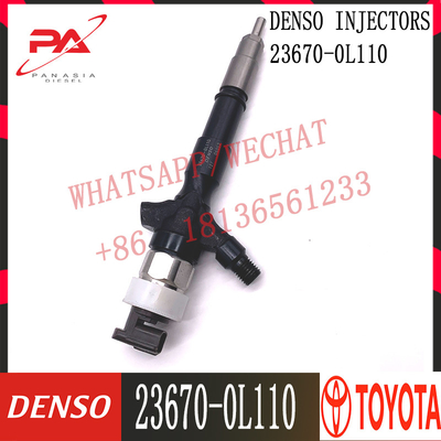 Diesel Fuel Injector 23670-0L110 For Denso Toyota 2KD FTV Engine 295050-0810