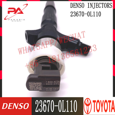 Diesel Fuel Injector 23670-0L110 For Denso Toyota 2KD FTV Engine 295050-0810