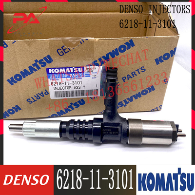 Excavator PC600-7 SA6D140E-3 Diesel Engine Injector 6218-11-3101 095000-0562