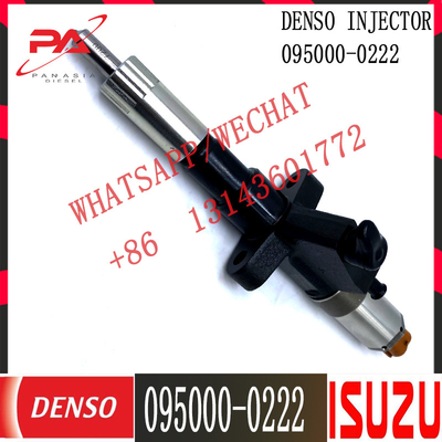 Original common rail fuel injector 095000-0222 095000-0220 095000-0221 For ISUZU 6SD1 1153003473 1-15300347-3