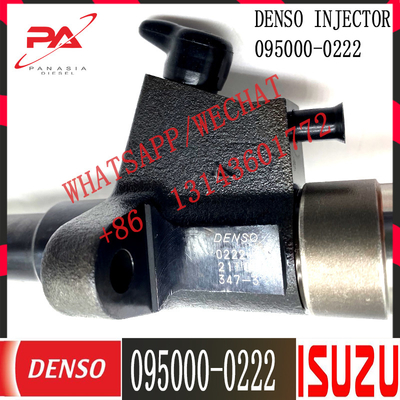 Original common rail fuel injector 095000-0222 095000-0220 095000-0221 For ISUZU 6SD1 1153003473 1-15300347-3