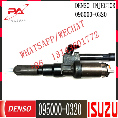 Original common rail fuel injector 095000-0320 095000-0323 For ISUZU 4HK1 6HK1 8-98110607-1 8-98110607-3