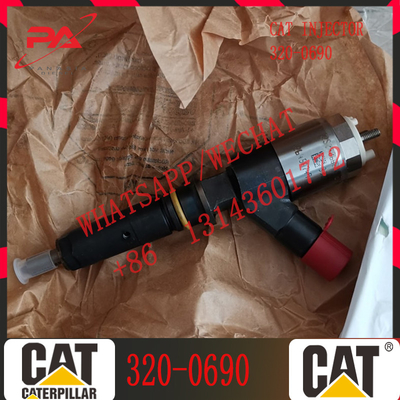 C-A-Terpillar Excavator Injector Engine C6.6 Diesel Fuel Injector 320-0690 3200690 10R-7673 10R7673 2645A749