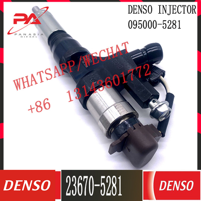 Original common rail fuel injector  095000-5280  095000-5284 095000-5281  for Hino J08E 23670-E0291 23910-1360