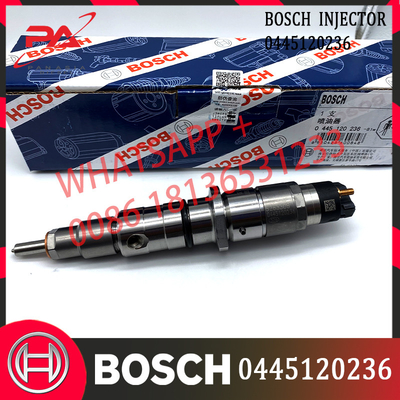 0445120236 BO-SCH Diesel Fuel Common Rail Injector 0445120236 6745-11-3102,6745-12-3100 6754-11-3011 for Komatsu