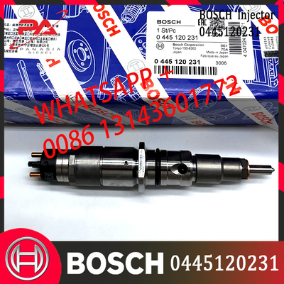 Genuine Diesel Fuel Injector 0445120231 6754-11-3011 6754113011 For KOMATSU PC200-8 Excavator