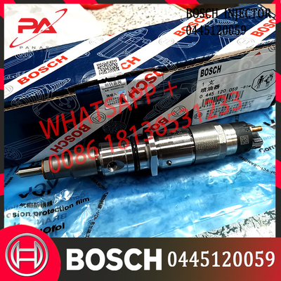 Bosch Diesel Common Rail Injector 0445120059 For Komatsu Cummins SAA6D107E-1 3976372