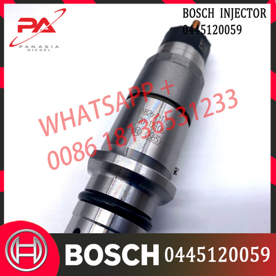 Bosch Diesel Common Rail Injector 0445120059 For Komatsu Cummins SAA6D107E-1 3976372