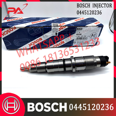 injector nozzle 0445120236 3965721 6745113102 common rail injector 0445120236 5263308 6745 -12-3100 for Cummins QSL 8.9