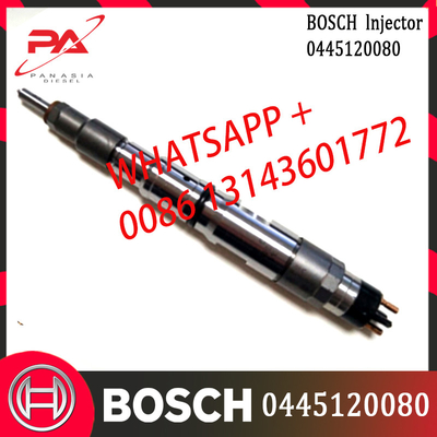 Common Rail Fuel Injector 0445120080 0445120268 For DAEWOO DOOSAN DL06S 65.10401-7004A