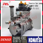 Common Rail Fuel Pump 094000-0381 For KOMATSU SAA6D125E-3 PC450-7 6156-71-1110