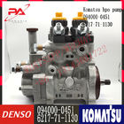 For KOMATSU SA6D140E-3 6217-71-1130 Diesel Engine Fuel Pump 094000-0451
