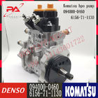 Diesel Fuel Injection Pump 094000-0460 094000-0461 For KOMATSU SAA6D125 6156-71-1130