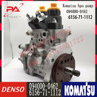 PC400-7 excavator injector fuel pump 6156-71-1112 094000-0460 094000-0461 094000-0462